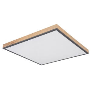 Plafoniera LED cu aspect lemn design slim DORO 36W 105902 universul-luminii.ro