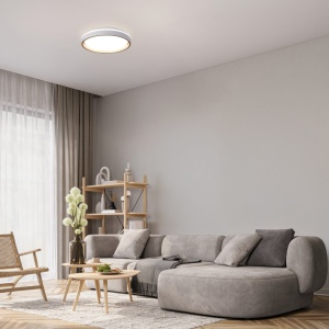 Plafoniera LED cu telecomanda VERONA aurie 38cm