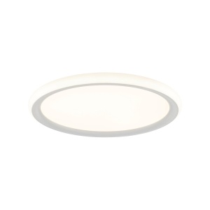Plafoniera LED design circular DOBLE alb 30cm