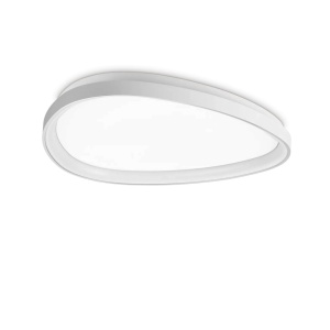Plafoniera LED design circular Gemini pl d061 on-off 2700k alb - Img 1