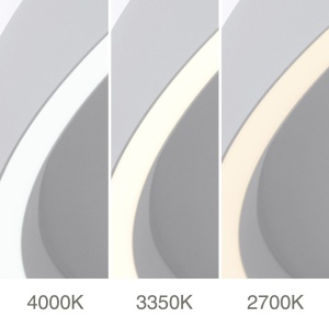 Plafoniera LED design circular MASCA D-60cm alba 179942 universul-luminii.ro
