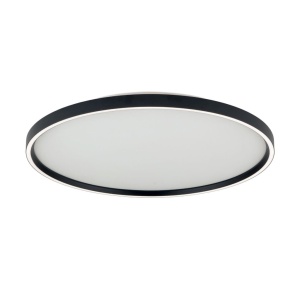 Plafoniera LED design circular MASCA D-60cm negru 155702 universul-luminii.ro