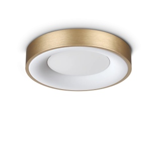 Plafoniera LED design circular PLANET PL D30 OTTONE