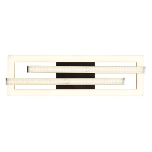 Plafoniera LED design HIGHWAY negru/auriu - Img 5