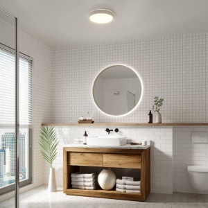 Plafoniera LED design minimalist IP44 Noxy 3000-4000K 2015356101 NL 195052 universul-luminii.ro