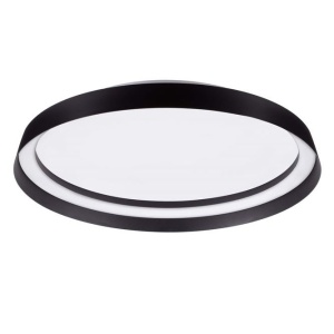 Plafoniera LED design modern circular ORMI negru D-45cm - Img 1