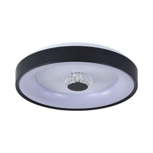 Plafoniera LED design modern Polka negru - Img 4