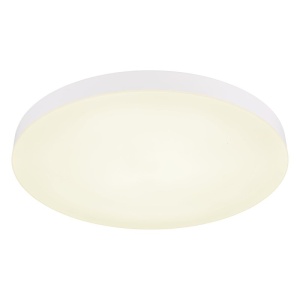 Plafoniera LED design modern simplu MATTHEW D-50cm alb/opal - Img 1