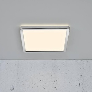 Plafoniera LED design silm IP54 baie Oja square 29 alb 3000-4000K 2015066133 NL 195112 universul-luminii.ro