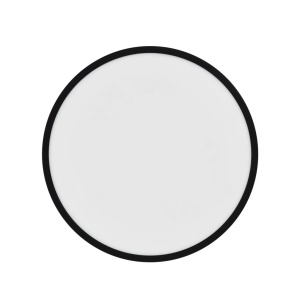 Plafoniera LED design slim, 3-step MOODMAKER, 2700K, Oja 42 negru 118092 universul-luminii.ro