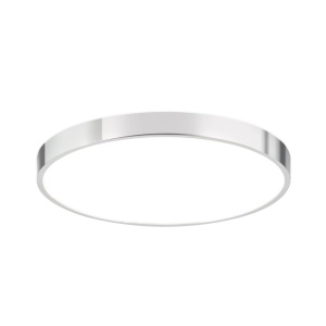 Plafoniera LED design slim BULLY D-28cm crom 155772 universul-luminii.ro
