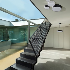 Plafoniera LED design slim MONZA R 40 3000K alba 70182 universul-luminii.ro
