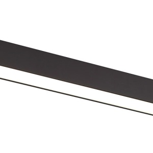 Plafoniera LED dimabila design modern LINEAR, 4000K negru C0175D MX - Img 3