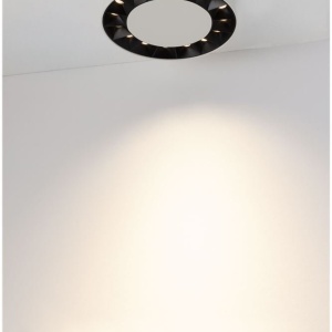 Plafoniera LED exterior moderna IP65 CONVEX alb D-17,6cm - Img 5