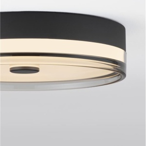 Plafoniera LED HELIOS negru D-40cm 626662 universul-luminii.ro