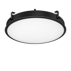 Plafoniera LED incastrabila reglabila PERFECT 80cm negru CCT Dimmable