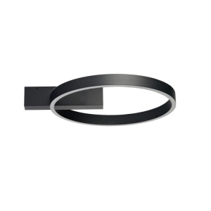 Plafoniera LED moderna Arte Top 15W+15W CCT Switch Bk