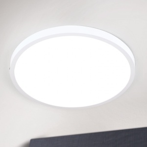 Plafoniera LED moderna design slim Lero 40cm alba 98382 universul-luminii.ro