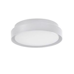 Plafoniera LED pentru iluminat exterior design modern slim IP65 OLIVER alba