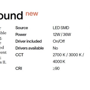 Plafoniera LED perete/tavan Universal pl d17 round 2700k - Img 3