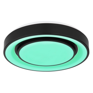 Plafoniera LED RGB cu telecomanda efect curcubeu SULLY 24W 202692 universul-luminii.ro
