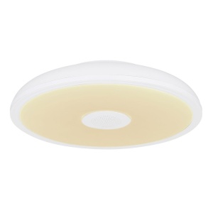 Plafoniera LED RGB cu telecomanda si difuzor RAFFY alba