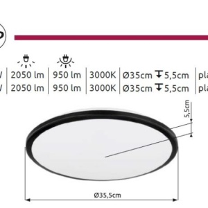 Plafoniera LED slim design circular XANDER - Img 5