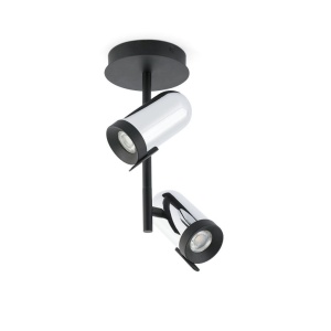 Plafoniera moderna cu 2 spoturi directionabile ORLEANS 2L crom 43534
