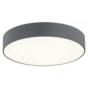 Plafoniera moderna design circular DARLING 25cm gri