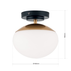 Plafoniera moderna design decorativ JOSEPHINE D-18cm 234952 universul-luminii.ro