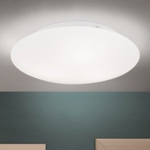 Plafoniera moderna diametru 45cm, Alba