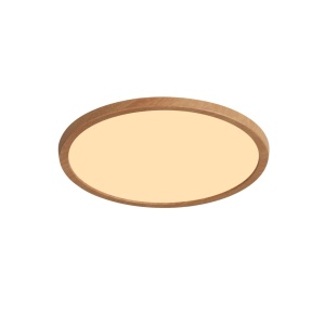 Plafoniera slim LED 2700K 3-step MOODMAKER Oja 29 Wood Foil 134042 universul-luminii.ro