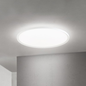 Plafoniera slim LED CCT dimabil KANT 80cm, alb - Img 3