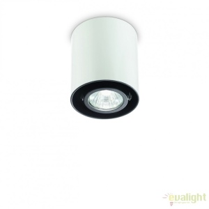 Plafoniera, Spot aplicat diametru 9cm, MOOD PL1 SMALL ROUND BIANCO 140841