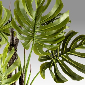 Planta artificiala decorativa Monstera H210 - Img 4