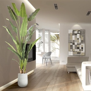 Planta artificiala decorativa Palma viajero, H240 - Img 2