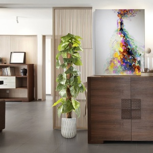 Planta artificiala decorativa Taro, H150 - Img 2