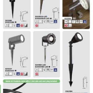 Proiector cu tarus, iluminat exterior LED IP54 Spikey 112712 universul-luminii.ro