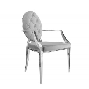 Scaun cu brate, tapiterie din catifea Modern Barock