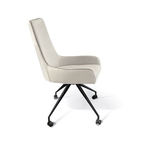 Scaun cu roti design elegant Diane - Img 8
