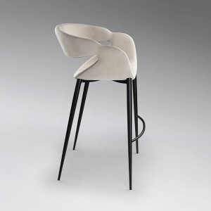 Scaun de bar design elegant Giro II - Img 5