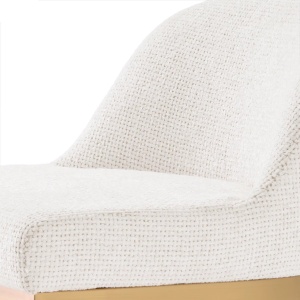 Scaun de bar design LUX, Counter Stool Condos alb - Img 4