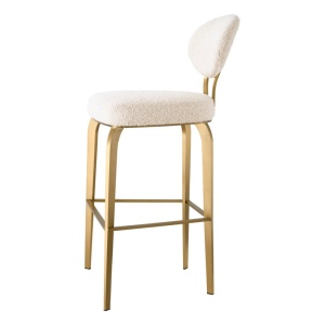 Scaun de bar elegant design LUX, Bar Stool Dorrego - Img 5