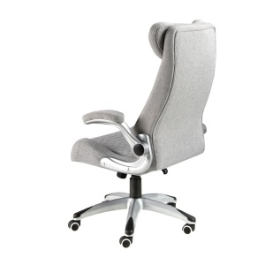 Scaun de birou modern Grey fabric - Img 4