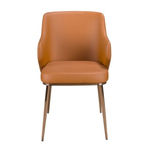 Scaun design LUX, Metal, Piele Sintetica 4162 - Img 3