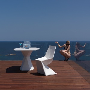 Scaun design modern, exterior, interior, VERTEX CHAIR 51007 Vondom - Img 6