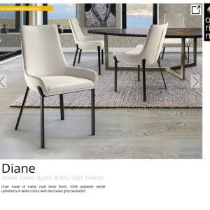 Scaun dining design elegant Diane - Img 10