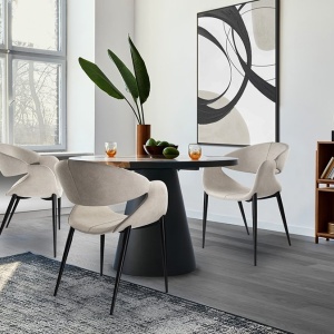 Scaun dining design elegant Giro - Img 2