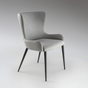 Scaun dining design elegant Telma gri