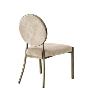 Scaun elegant, tapitat cu catifea, LUX Scribe 110808 HZ - Img 2